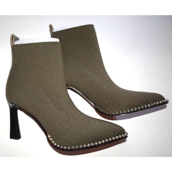 BCBGeneration Women's Beya Fashion Boot, Dark Olive Flyknit, Size 5 - Picture 5 of 16